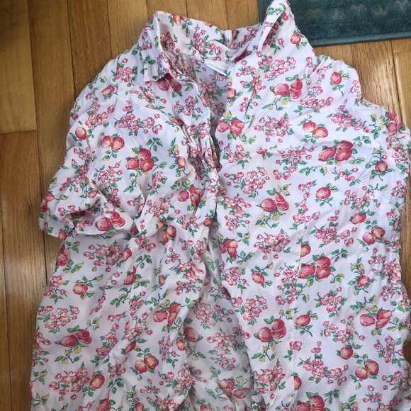 Floral Button Up - Picture 4 of 4